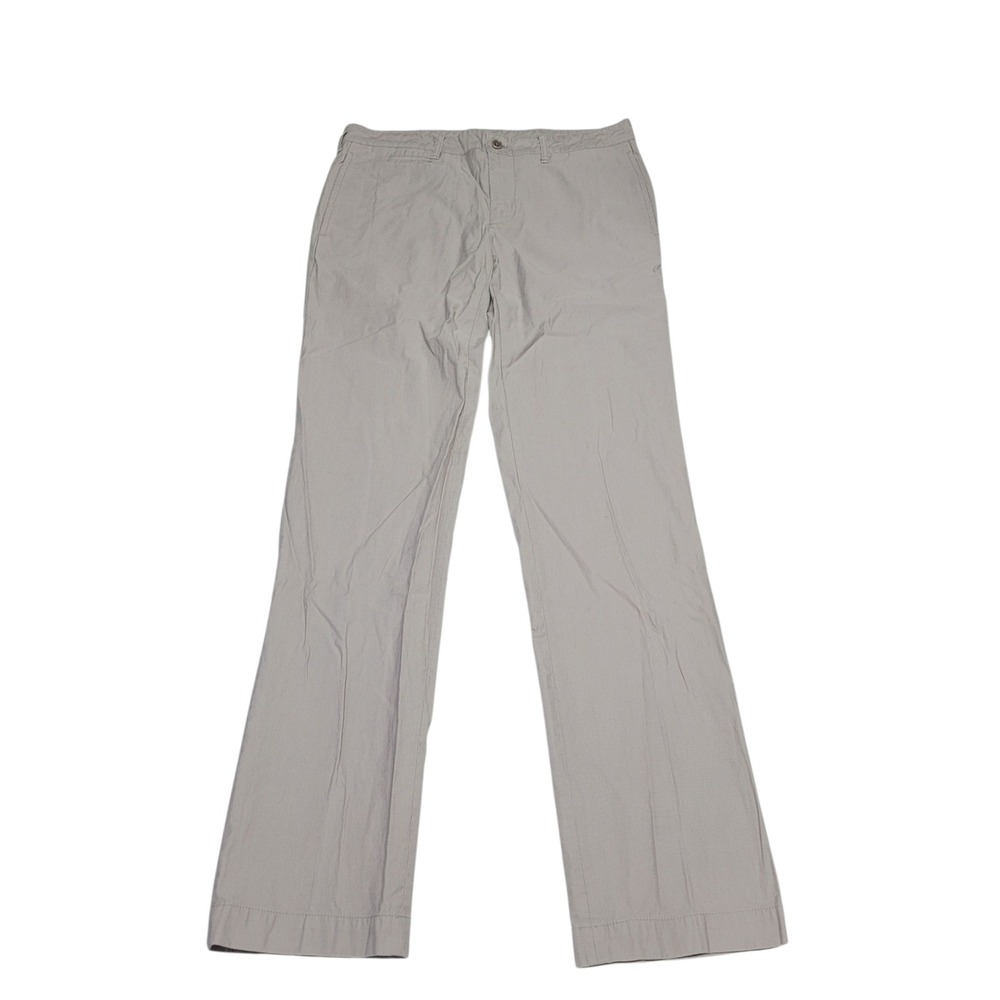 Zara Man Basic Casual Chinos Pants Trousers Beige Size 32x32